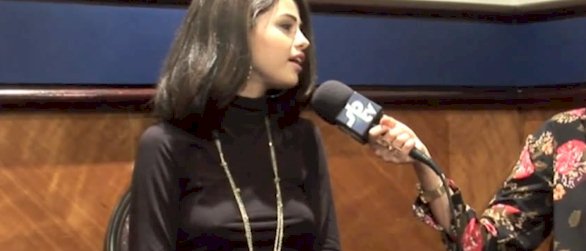 Cute singer Selena Gomez did an interview for SB Tv which is some sort of a