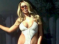 Aubrey O'Day in a Swimsuit
