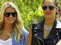 Jessica Simpson and Jessica Alba