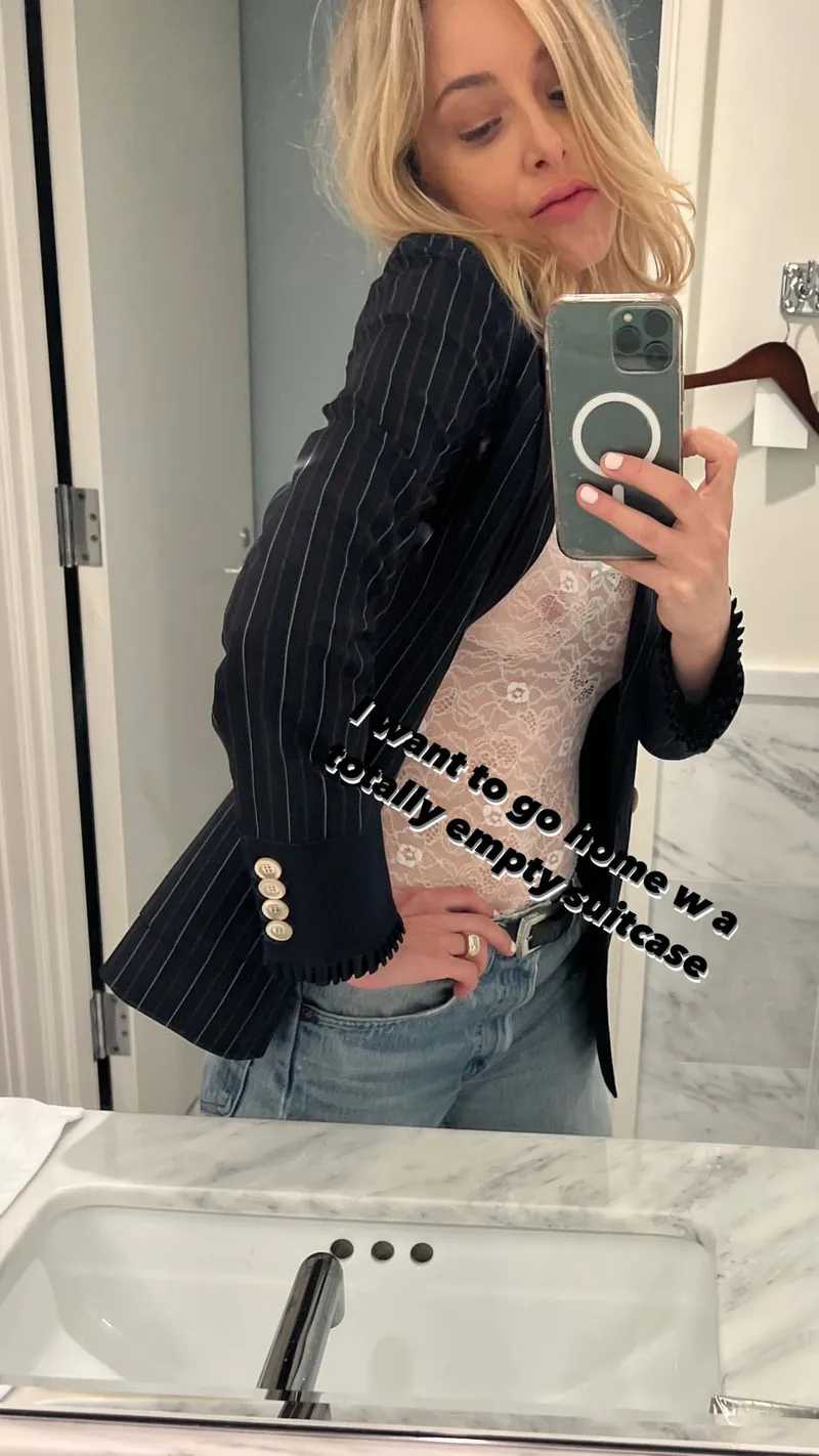 Jenny Mollen naked see through selfie
