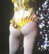 Lady GaGa ass in concert