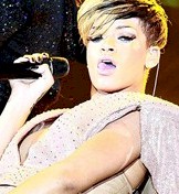 Rihanna naughty on stage