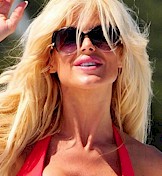 Victoria Silvstedt in a bikini