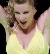 Heather Morris upskirt