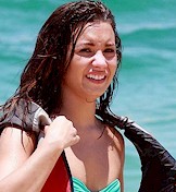 Demi Lovato in a bikini