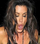 Janice Dickinson flashing