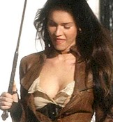 Megan Fox cleavage