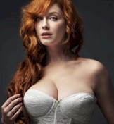 Christina Hendricks is busty