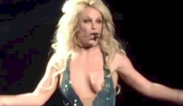Britney Spears Nip Slip