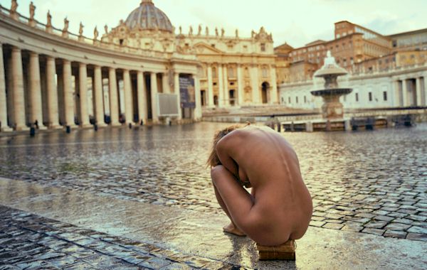 Celebs in the nude in Rome