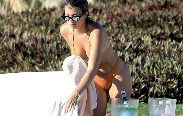 Leaked sofia richie shows off cameltoe in tight white bikini