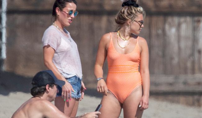 Florence Pugh Swimsuit Pokies and Camel Toe! - The Nip Slip