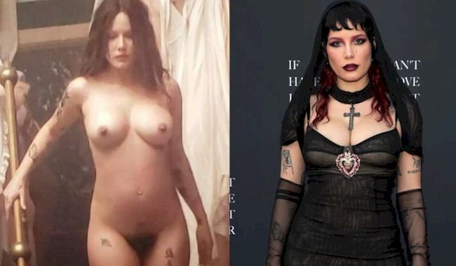 Halsey Nude in If I Can't Have Love, I Want Power! - The Nip Slip