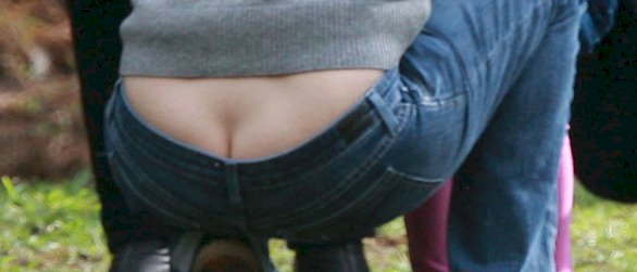 Jennifer Garner butt crack