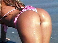 Aubrey O'Day Bikini Ass