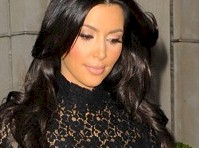 Kim Kardashian see through