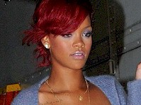 Rihanna Cleavage