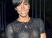 Kelly Rowland see through