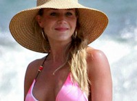 Julie Benz in a bikini