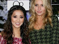 Aly Michalka and Brenda Song