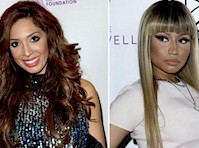 Farrah Abraham and Nicki Minaj