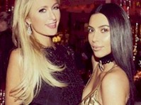 Paris Hilton and Kim Kardashian