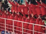 North Korean Cheerleaders