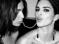 Kendall Jenner and Emily Ratajkowski