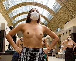 Topless Protest