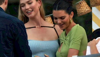 Karlie Kloss and Kendall Jenner