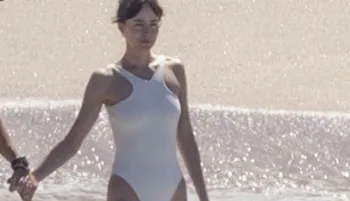 Dakota Johnson in a swimsuit
