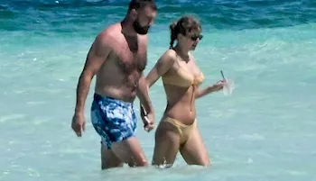 Taylor Swift in a bikini