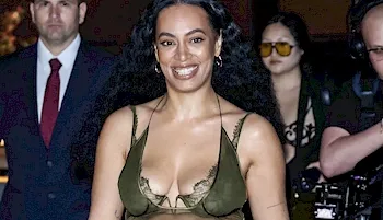 Solange Knowles nude see through