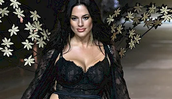 Ashley Graham in lingerie