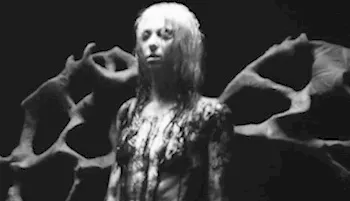 Taylor Momsen as a dark angel