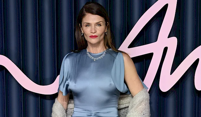 Helena Christensen Nipple Pokies at The Fashion Awards 2025!