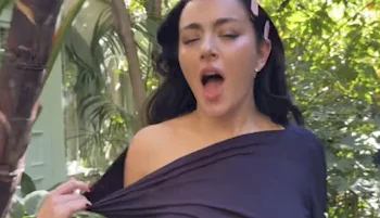 Charli XCX Braless and Bouncy!