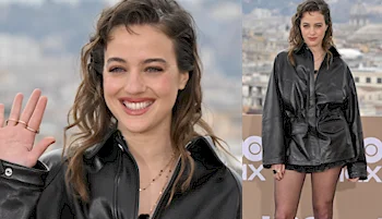 Beatrice Grannò Leggy in Pantyhose!