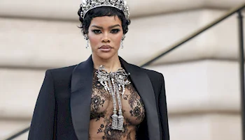 Teyana Taylor Sexy See Through at 2026 Paris Fashion Week!