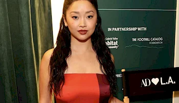 Lana Condor Nipple Pokies While Celebrating Design!