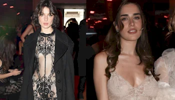 Alice Pagani and Clara Soccini Nude See Through at Milan Fashion Week!