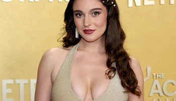 Taya Miller Cleavage at the 2026 Actor Awards!