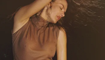 Alessandra Ambrosio Posing in See Through Top!