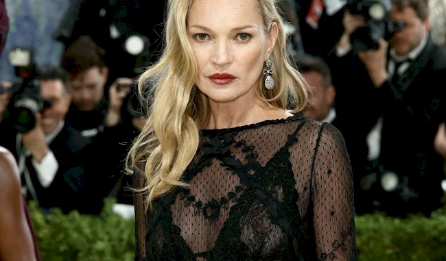 Kate Moss In A See Through Dress At The 2026 Met Gala!