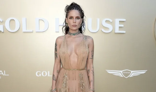 Halsey In A See Through Dress At The 2026 Gold Gala!