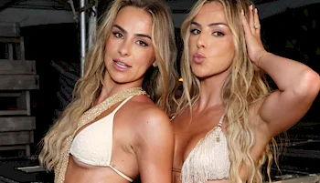 Hanna and Haley Cavinder Walks The SI Swimsuit Runway Show!