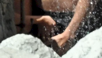 Dua Lipa Rubs Callum Turner’s Dick In An Outdoor Shower!