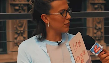 Millie Bobby Brown Nip Slip On ‘Street Hearts’!