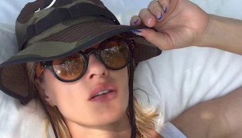 Ambyr Childers Looking Chilly!