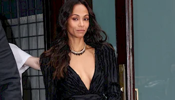 Zoe Saldaña Legs In Pantyhose At ‘Lioness’ Season 3 Premiere!